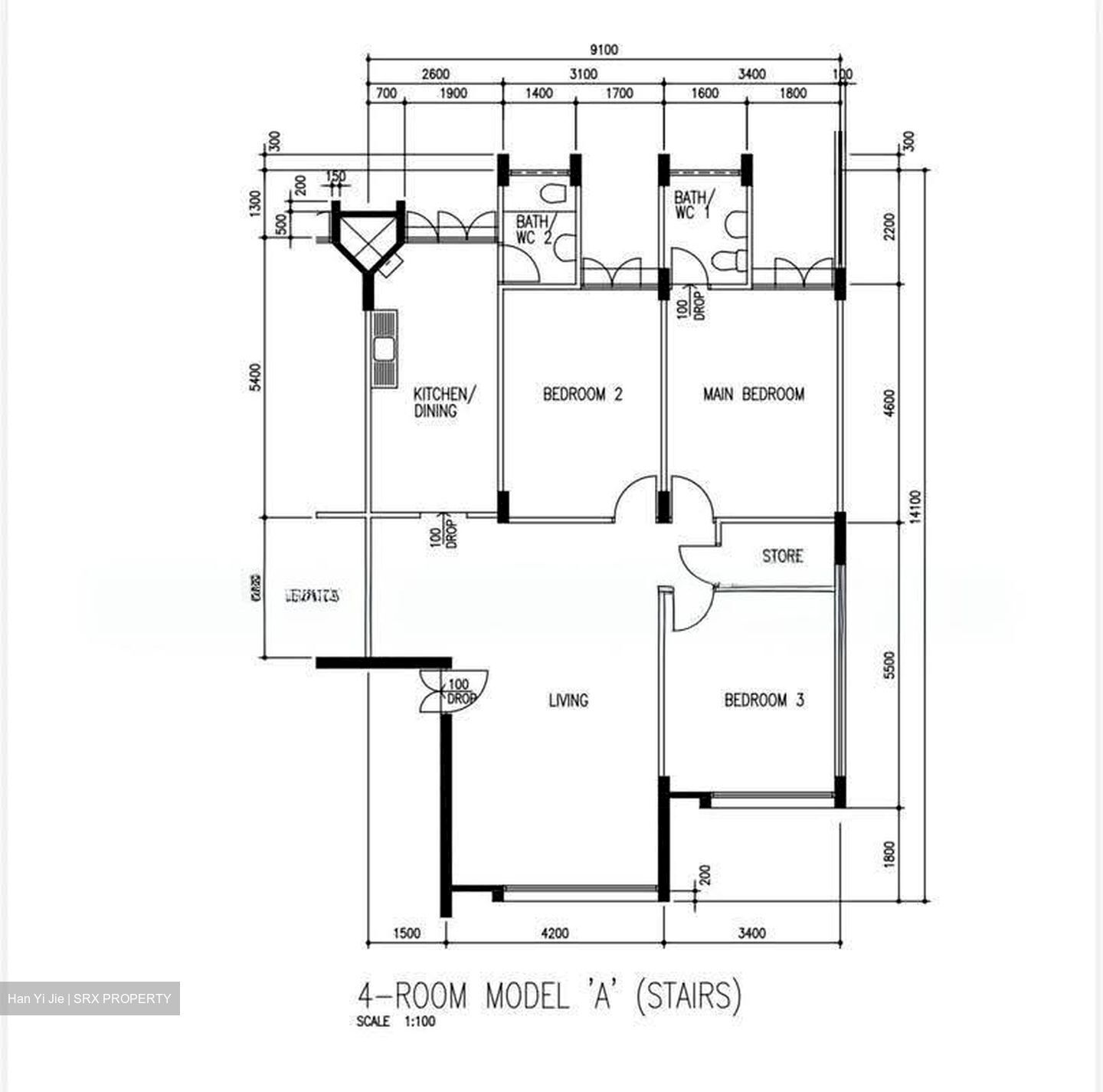 Blk 927 Tampines Street 91 (Tampines), HDB 4 Rooms #607991461